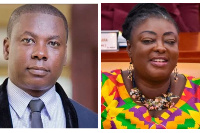 Dr Gideon Boako and Freda Prempeh