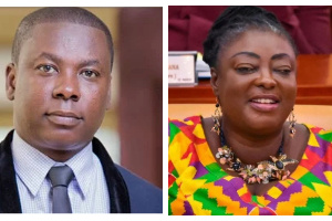 Dr Gideon Boako and Freda Prempeh