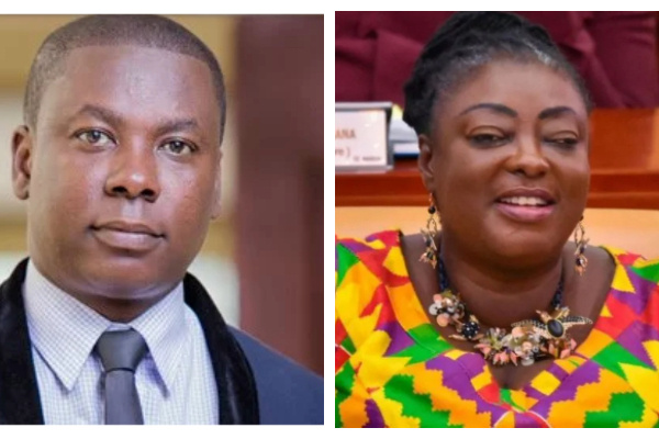 Dr Gideon Boako and Freda Prempeh