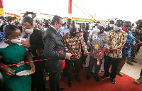 Chairman of Euroget, Said Deraz with President Nana Addo Dankwa Akuffo-Addo