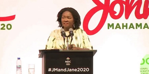 Prof Jane Naana Opoku-Agyemang is running mate of John Mahama