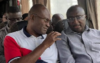 Kennedy Agyapong and Dr. Mahamudu Bawumia