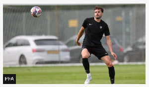 Former England, Arsenal And West Ham Defender Carl Jenkinson Took Part In The PFA's Training Camp.pn