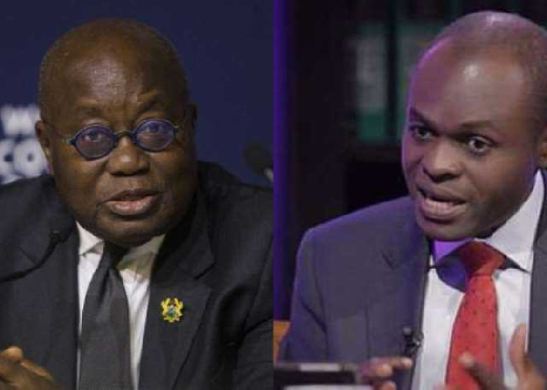 Akufo-Addo and Martin Kpebu