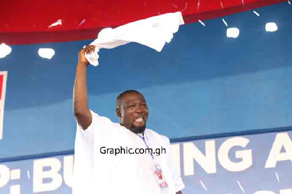 Abdul Aziz Haruna Futa newly elected Nasara Coordinator of the ruling New Patriotic Party