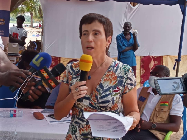 Diana Acconcia, European Union (EU) Ambassador to Ghana