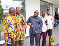 Tourism minister on tour at the Kwame Nkrumah Museum