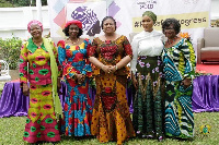 First Lady Rebecca Akufo-Addo and other wives of Presidents and veeps