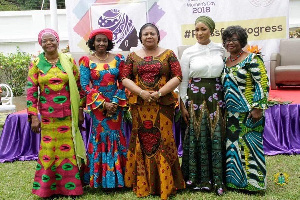 First Lady Rebecca Akufo-Addo and other wives of Presidents and veeps