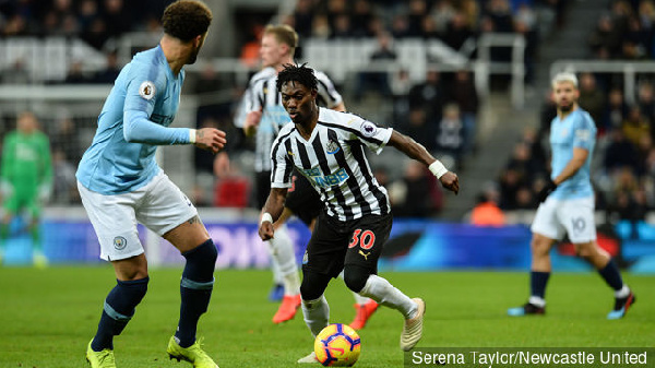 Atsu set-up a pass for Newcastle's equalizer