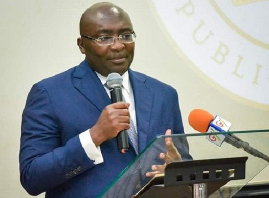 Vice president, Dr.  Mahamudu  Bawumia