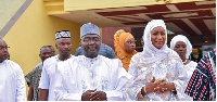 Vice President, Dr Mahamudu Bawumia and wife Samira Bawumia