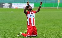 Boakye Yiadom scored 13 goals in 15 matches in the 2018-19 season