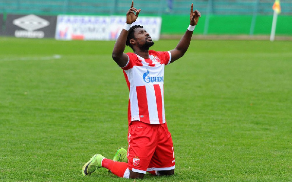 Red Star Belgrade striker, Richmond Boakye-Yiadom