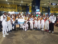 Ghana won three medals at the competition