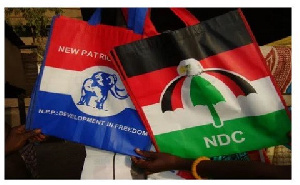 NPP and NDC are the two main political parties in Ghana