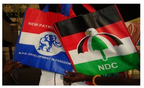 NPP and NDC are the two main political parties in Ghana