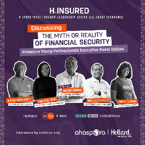 The myth or reality of financial security will come off on Thursday 25th November at 6 pm