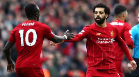 Liverpool duo Mohammed Salah and Sadio Mane