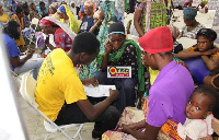 Some head porters undergoing screeing