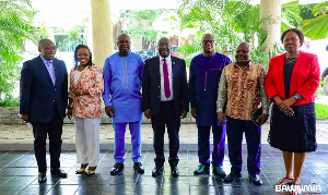 Committee from the Ghana Chamber of Commerce with the Vice President