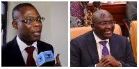 Fifi Kwetey and Dr Mahamudu Bawumia