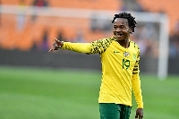 Bafana Bafana player, Percy Tau