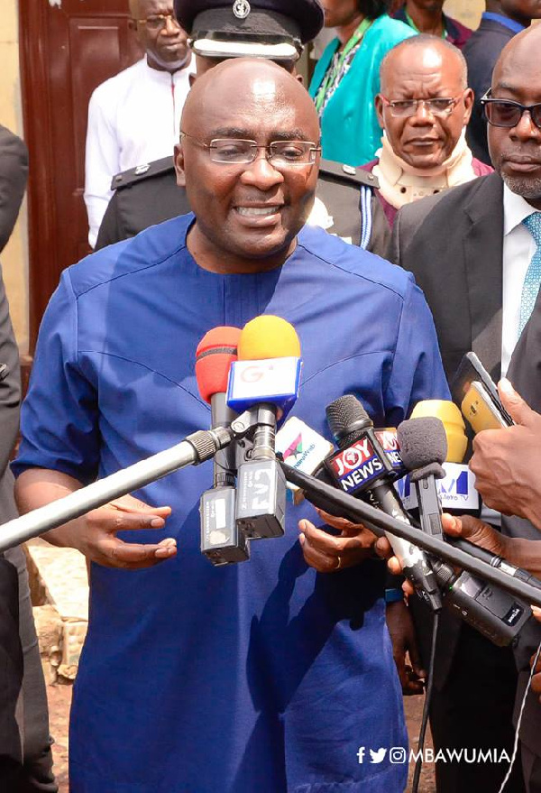 Vice President, Dr. Mahamudu Bawumia