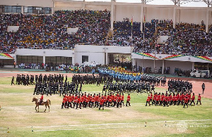 Some Soldiers at the independence parade