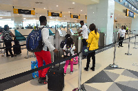 File photo of Ghana's Kotoka International Airport - Terminal 3