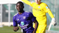 Dauda Mohammed featured for Anderlecht against Fenerbahce