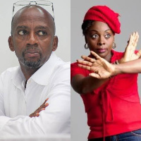 Rex Omar and Akosua Agyapong