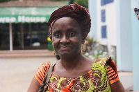 The writer, Ajoa Yeboah Afari