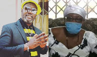 Late Bishop Bernard Nyarko and his mum, Maame Yaa Konadu