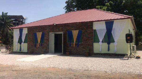 A 20-bed capacity isolation centre at Adabraka Polyclinic