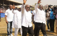 Nana Addo Dankwa Akufo-Addo with Dr Mahamudu Bawumia