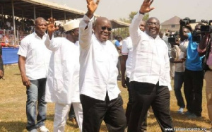 Nana Addo Dankwa Akufo-Addo with Dr Mahamudu Bawumia