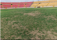 The current state of the Baba Yara Stadium