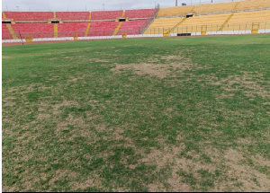 The current state of the Baba Yara Stadium