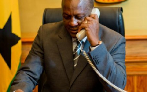 President John Dramani Mahama has called to congratulate Nana Akufo-Addo