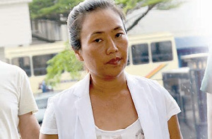 Aisha Huang was arrested by the GIS for engaging in illegal mining