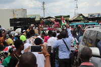 The Queen-mother is hopeful Prof Opoku Agyemang will be Ghana's first female Vice President