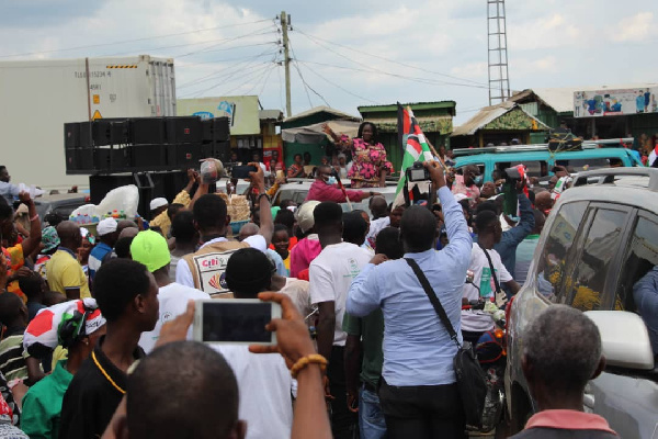 The Queen-mother is hopeful Prof Opoku Agyemang will be Ghana's first female Vice President