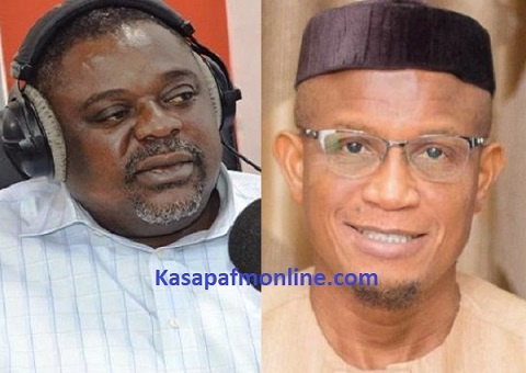 Koku Anyidoho, NDC Deputy Secretary and Mustapha Hamid, Information Minister