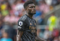 Arsenal midfielder Thomas Partey