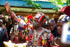 Nana Prah Agyensaim VI is the Paramount Chief of Assin Owirenkyi Traditional Area