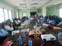 Stakeholders of Northern Development Authority in a meeting