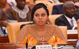 Hon. Sarah Adwoa Safo, Minister of State in charge of Public Procurement