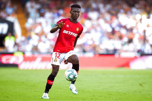 Real Mallorca midfielder Baba Iddrisu