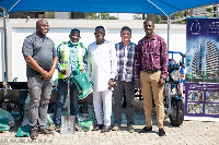 KASS Towers has donated cleaning equipment in support of the ‘Make Accra Work Again’ initiative